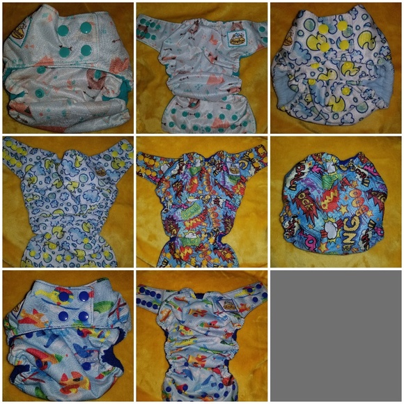 SM and XS rare vintage honeybuns cloth diapers - Picture 3 of 3